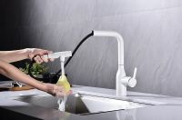 Товар: Смеситель для кухни Paulmark Viper Белый матовый арт-Vi213105-431 - фото 3 Смеситель для кухни Paulmark Viper Белый матовый арт-Vi213105-431 — фото 3, Смесители для кухни