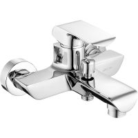 Смеситель для ванны Swedbe Iris 2230 Хром — фото 1, Смеситель для ванны