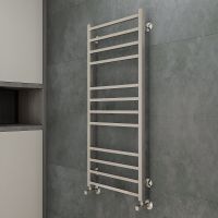 Водяной полотенцесушитель Terminus Ватикан П12 500x1200 4670078543981 Хром, нижнее подключение, G 1/2" ВР — фото 3, Водяные полотенцесушители