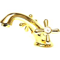 Товар: Смеситель для раковины Webert Armony AM700108010 Золото - фото 2 Смеситель для раковины Webert Armony AM700108010 Золото — фото 2, Смесители