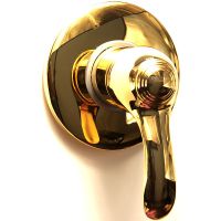 Смеситель для душа Webert Aurora AU880101010 Золото — фото 1, Смесители