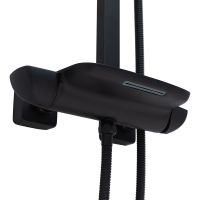 Товар: Душевая система Allen Brau Infinity 5.21030-31 Черная матовая - фото 8 Душевая система Allen Brau Infinity 5.21030-31 Черная матовая — фото 8, Душевые стойки