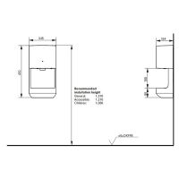 Товар: Сушилка для рук Toto Public TYC324W Белая - фото 7 Сушилка для рук Toto Public TYC324W Белая — фото 7, Сушилки для рук