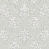 Обои Grandeco Secret R154132 Винил на флизелине (1,06*10,05) Серый/Серебряный, Штукатурка/Дамаск — фото 3, Обои для стен