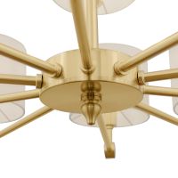 Люстра Maytoni Neoclassic Alloro Белая Латунь арт-MOD088PL-15BS — фото 5, Люстры