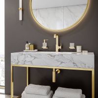 Смеситель для раковины Hansgrohe Metropol 230 32511990 Полированное золото — фото 2, Смесители для раковины