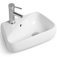 Раковина SantiLine 45 SL-2017R Белая — фото 1, Мини-раковины