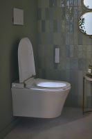 Товар: Комплект унитаза биде с инсталляцией Jacob Delafon Seine E34360-00 с сиденьем Микролифт и Белой глянцевой клавишей смыва - фото 17 Комплект унитаза биде с инсталляцией Jacob Delafon Seine E34360-00 с сиденьем Микролифт и Белой глянцевой клавишей смыва — фото 17, Умные унитазы