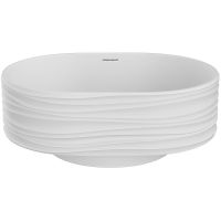 Товар: Раковина Kerama Marazzi Artbasin Sabbia 50 SA.wb.50\WHT.M Белая матовая - фото 2 Раковина Kerama Marazzi Artbasin Sabbia 50 SA.wb.50\WHT.M Белая матовая — фото 2, Раковины