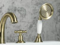 Смеситель на борт ванны Gappo G89-4 G1189-4 Бронза — фото 5, Смесители на борт ванны