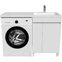 Тумба с раковиной Iddis Optima Home 120 R OPH12RDi95K Белый — фото 2, Тумбы с раковиной