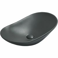 Раковина-чаша Vincea 62 VBS-508MA Антрацит матовый — фото 1, Раковины накладные