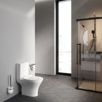 Унитаз компакт AM.PM Sense C748600SC с бачком и сиденьем Микролифт — фото 10, Напольные унитазы