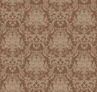 Обои Milassa Flos 1 010 Флизелин (1*10,05) Коричневый, Дамаск — фото 1, Обои для стен