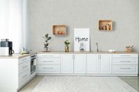 Обои Marburg Papis Loveday 33724 Винил на флизелине (0,7*10,05) Серый/Серебряный, Геометрия/Штукатурка — фото 2, Обои для стен