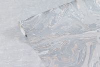 Обои Артекс Murano 10813-05 Винил на флизелине (1,06*10,05) Серый, Мрамор/Абстракция — фото 6, Обои для стен