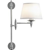 Настенный светильник Crystal Lux Poesia AP1 Chrome Белый Хром — фото 2, Светильники