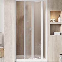 Душевая дверь Ravak Supernova SDZ3-100 02VA01O2ZG профиль Белый стекло Grape — фото 1, Складные душевые двери