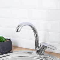 Смеситель для кухни Ростовская Мануфактура Сантехники SL55-011F Хром — фото 5, Смесители