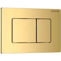 Клавиша смыва Grossman Classic 700.K31.04.30M.30M Золото глянцевое — фото 2, Кнопки смыва