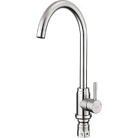 Смеситель для кухни Frap H899 F41899-1 Сатин — фото 1, Смесители для кухни