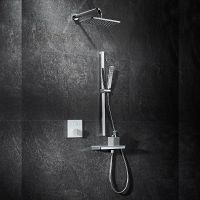 Душевая система Black&White Universe U7766 7766U с термостатом Хром — фото 3, Душевое оборудование. Душевая программа