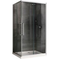 Товар: Душевой уголок Abber Schwarzer Diamant 120x90 AG02129H профиль Хром стекло прозрачное - фото 1 Душевой уголок Abber Schwarzer Diamant 120x90 AG02129H профиль Хром стекло прозрачное — фото 1, Прямоугольные душевые уголки