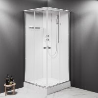 Душевая кабина AM.PM X-Joy 90х90 W94C-403-090MT без гидромассажа — фото 1, Душевые кабины