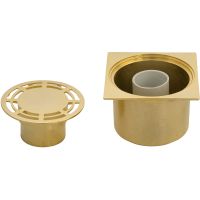 Душевой трап Migliore Ricambi 20213 с решеткой Золото — фото 2, Трапы для душа