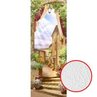 Фотообои Divino T-239 Фактура фреска Винил на флизелине (1*2,7) Разноцветный, Город — фото 1, Обои для стен