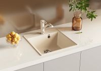 Товар: Кухонная мойка Ulgran Quartz Forte 460-01 Жасмин - фото 2 Кухонная мойка Ulgran Quartz Forte 460-01 Жасмин — фото 2, Кухонные мойки