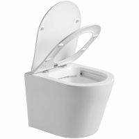 Товар: Унитаз Vincea Piatti VT1-11S подвесной Белый с сиденьем Микролифт - фото 4 Унитаз Vincea Piatti VT1-11S подвесной Белый с сиденьем Микролифт — фото 4, Унитазы