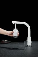 Смеситель для кухни Paulmark Essen Es213011-431TW Белый матовый — фото 5, Смесители для кухни