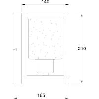 Настенный светильник Artelamp Dublin Прозрачный Светлое дерево Черный арт-A7025AP-1BK — фото 3, Бра