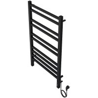 Электрический полотенцесушитель Aquatek Альтаир П10 500x900 AQ EL KP1090BL Черный муар — фото 9, Электрические полотенцесушители