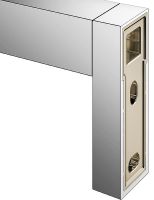 Товар: Полотенцедержатель Keuco Edition 90 Square 19121 010000 Хром - фото 4 Полотенцедержатель Keuco Edition 90 Square 19121 010000 Хром — фото 4, Полотенцедержатели