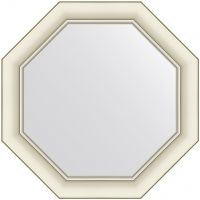 Товар: Зеркало Evoform Octagon 51x51 BY 7430 в багетной раме - Белый с серебром 60 мм - фото 1 Зеркало Evoform Octagon 51x51 BY 7430 в багетной раме - Белый с серебром 60 мм — фото 1, Мебель для ванной
