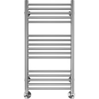 Водяной полотенцесушитель Terminus Аврора П16 400x800 4670078529305 Хром, нижнее подключение, G 1/2" ВР, с угловым соединением — фото 2, Водяные полотенцесушители