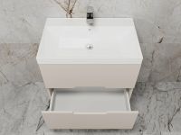 Тумба под раковину Style Line Матис 70 ЛС-00002309 подвесная Крем — фото 5, Мебель для ванной