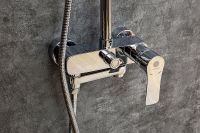 Душевая система Orange Otto M22-911cr Хром — фото 7, Душевые стойки