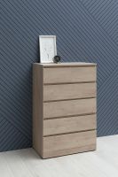 Комод Aquanet Сканди 80 302545 Дуб эдгрейн — фото 5, Комоды и тумбы для ванной комнаты