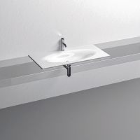 Товар: Раковина Kerasan Shape 102 547001*1 Белая глянцевая - фото 2 Раковина Kerasan Shape 102 547001*1 Белая глянцевая — фото 2, Раковины