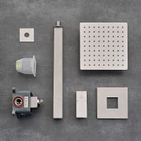 Товар: Душевая система Ростовская Мануфактура Сантехники SUS129-2 Нержавеющая сталь - фото 4 Душевая система Ростовская Мануфактура Сантехники SUS129-2 Нержавеющая сталь — фото 4, Душевое оборудование. Душевая программа