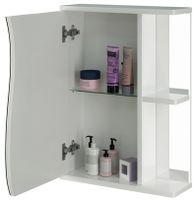 Товар: Зеркальный шкаф Mixline Классик 50 L 525509 Белый - фото 2 Зеркальный шкаф Mixline Классик 50 L 525509 Белый — фото 2, Мебель для ванной