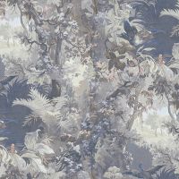 Обои AS Creation Impression 38005-2 Винил на флизелине (1,06*10,05) Зеленый, Деревья/Птицы — фото 1, Обои для стен