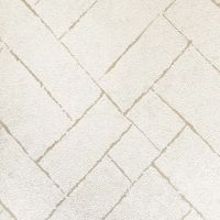 Обои Andrea Rossi Cavolli 54423-1 Винил на флизелине (1,06*10,05) Белый/Бежевый, Геометрия — фото 1, Обои для стен