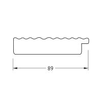 Зеркало Evoform Octagon 57х57 в багетной раме - Красная волна 89 мм арт-BY 3883 — фото 5, Зеркала в ванную комнату