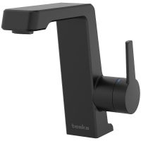 Смеситель для раковины Teska Thetis E5208 Черный матовый — фото 1, Смесители для раковины