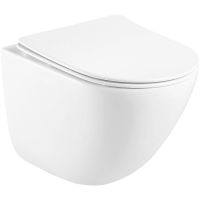 Товар: Унитаз Esbano Lotus ESUPLOTUW подвесной Белый с сиденьем Микролифт - фото 1 Унитаз Esbano Lotus ESUPLOTUW подвесной Белый с сиденьем Микролифт — фото 1, Унитазы