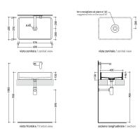 Товар: Раковина-чаша Flaminia Mini 60 MWL60 Белая - фото 2 Раковина-чаша Flaminia Mini 60 MWL60 Белая — фото 2, Раковины